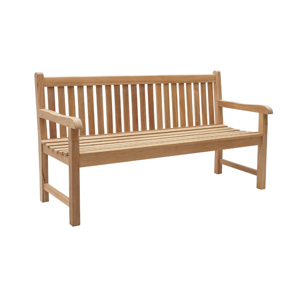 Timber Bank 2-zits Manchester Naturel 180 x 61 x 92 cm