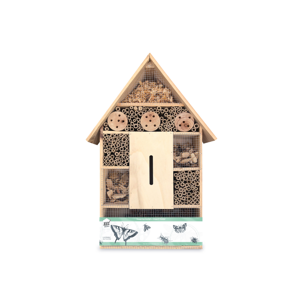 Insectenhotel hout 38 x 11 x 57 cm
