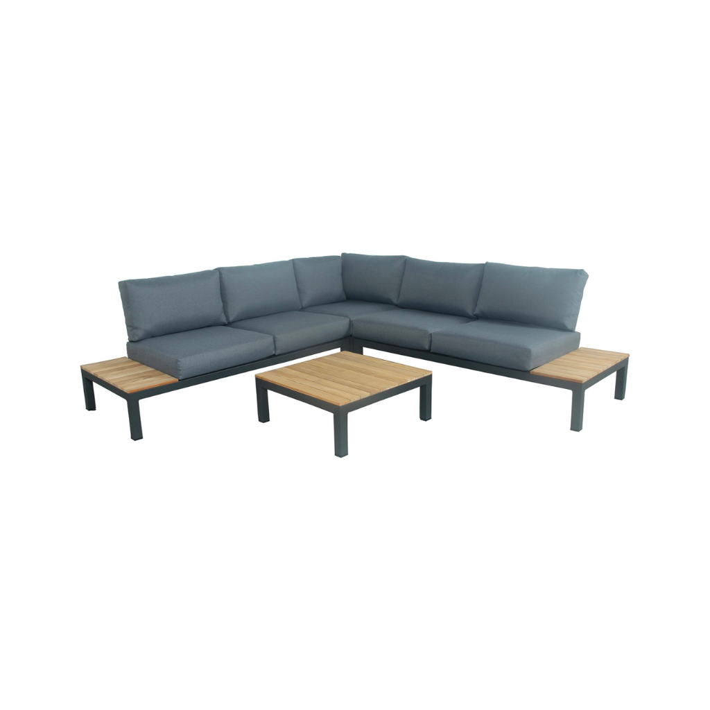 Royal Seasons Loungeset 5-zits El-Torro Zwart