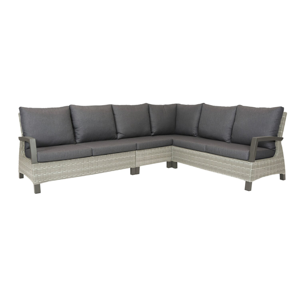 Royal Seasons Hoeklounge 6-zits Marseille Antraciet 279 x 219 x 88 cm