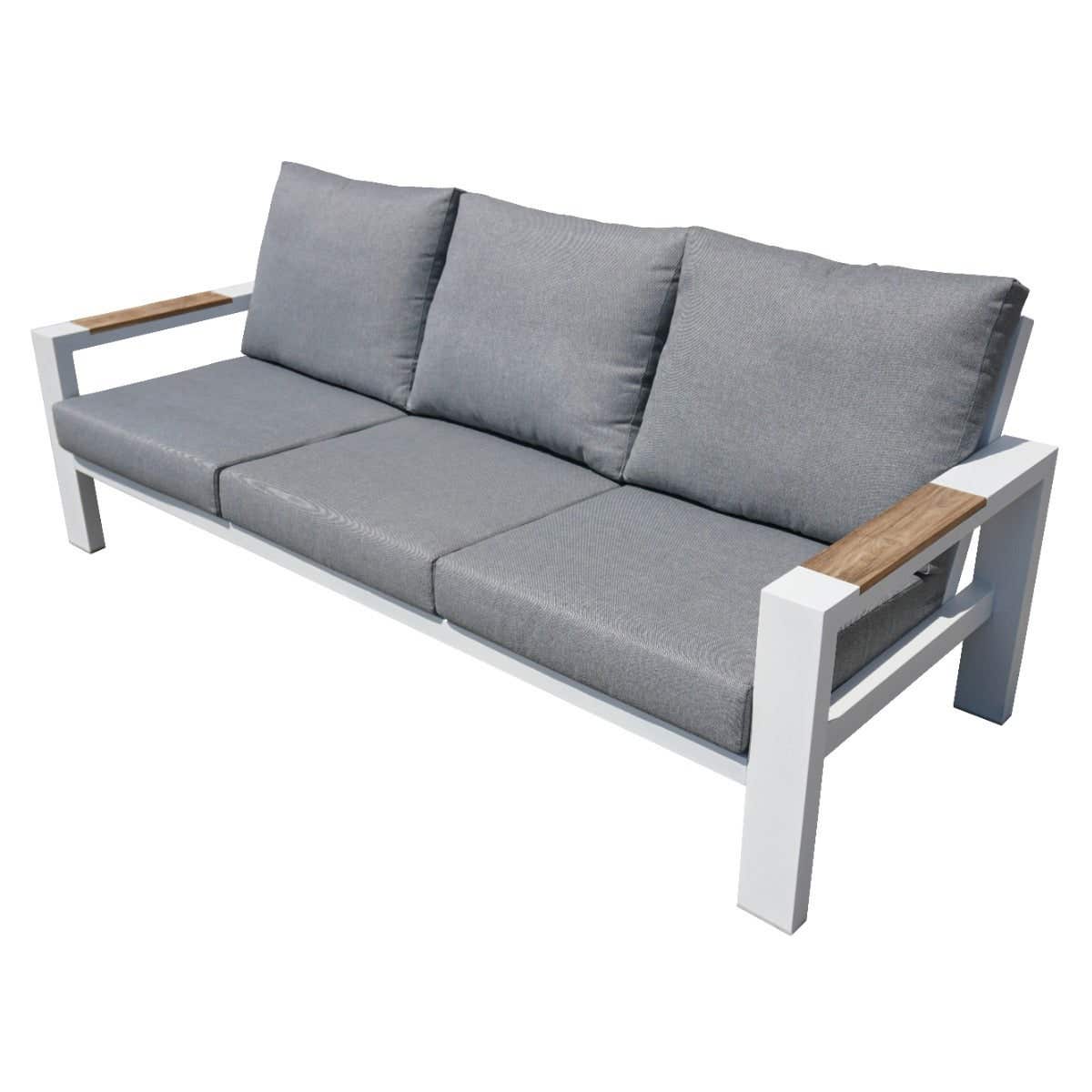 Royal Seasons Loungeset 3-zits Calais Wit