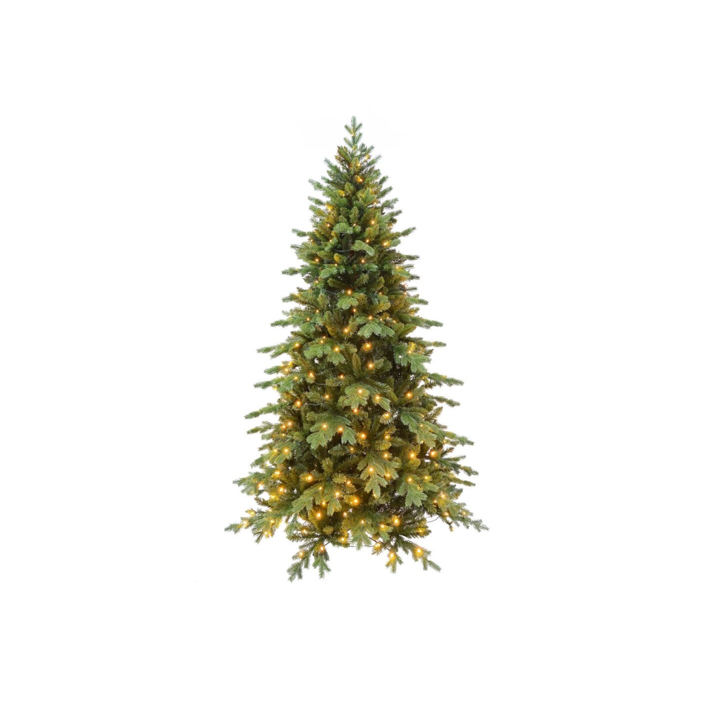 Evergreen kunstkerstboom Janga met verlichting 120 x 108 cm