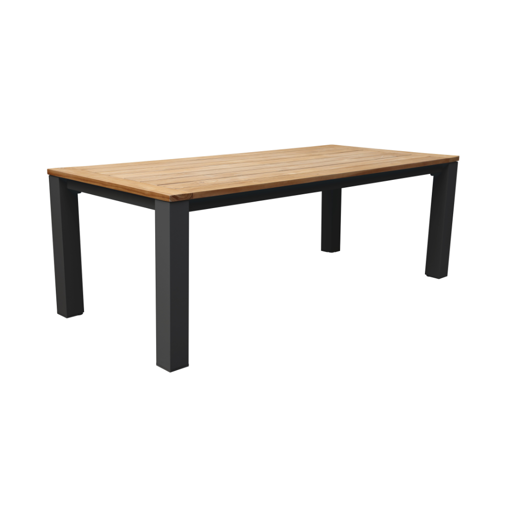 Royal Seasons Tafel Madeira Antraciet 220 x 100 x 76 cm