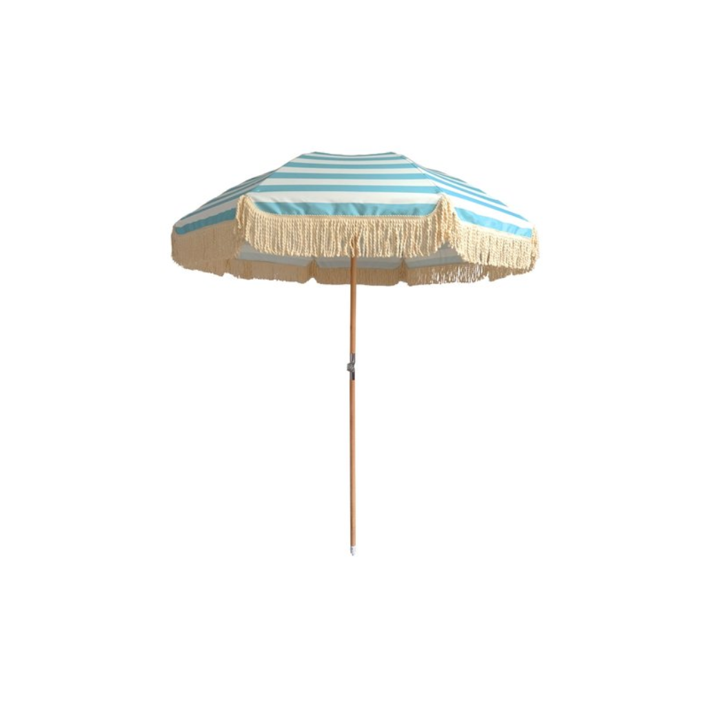 Brumbrellas Parasol Ibiza Stripes Blauw 180 x 200 cm