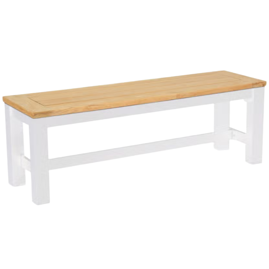 Royal Seasons Bank Rivièra Wit 138 x 42 x 47 cm