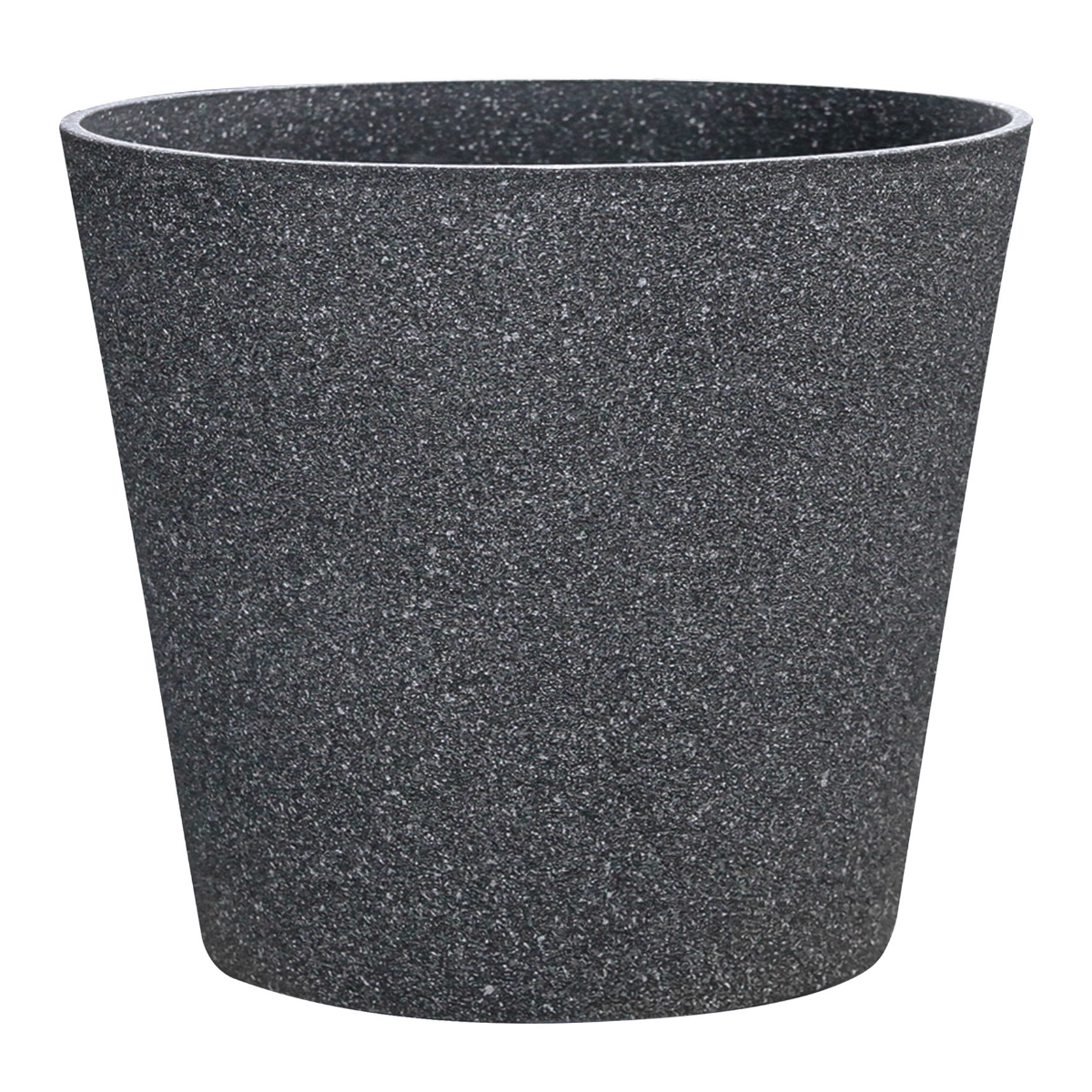 De Bosrand Pot Kunststof Mediterranean Black 30 x 27 cm