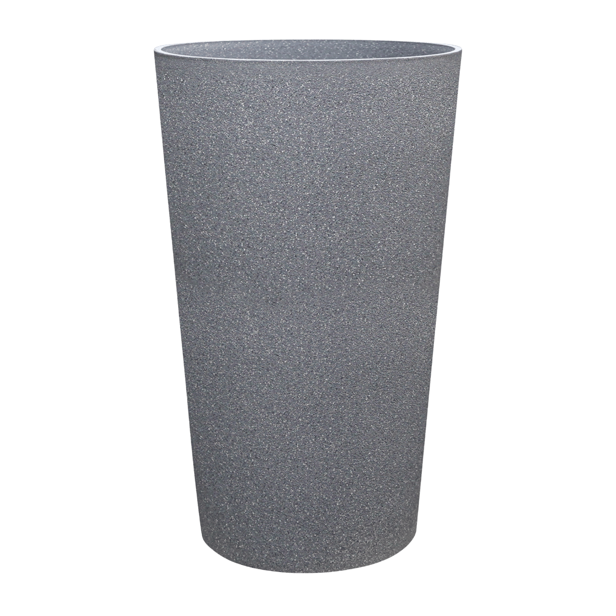 De Bosrand Pot Kunststof Hoog Mediterranean Grey 45.5 x 76 cm