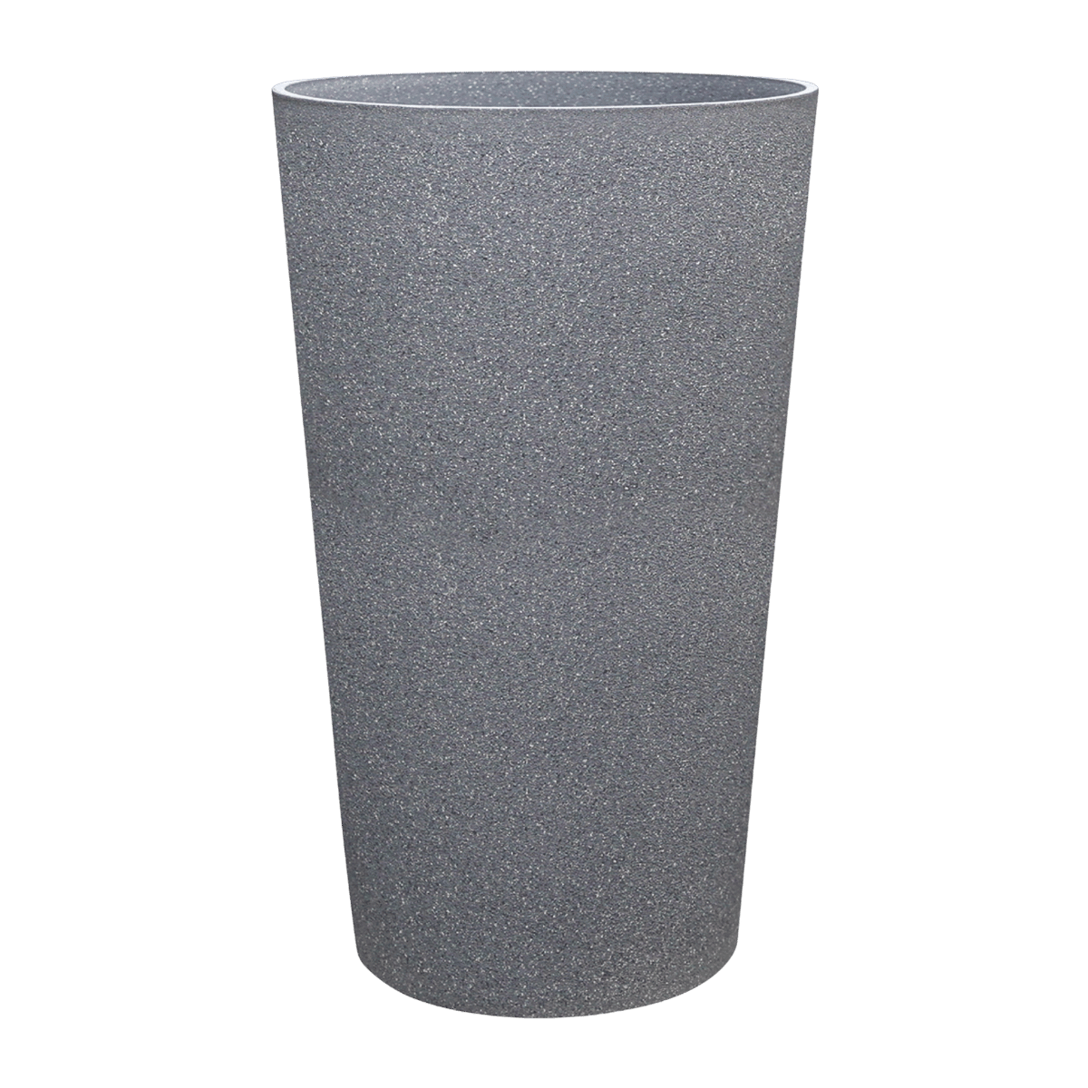 De Bosrand Pot Kunststof Hoog Mediterranean Grey 36.5 x 62 cm