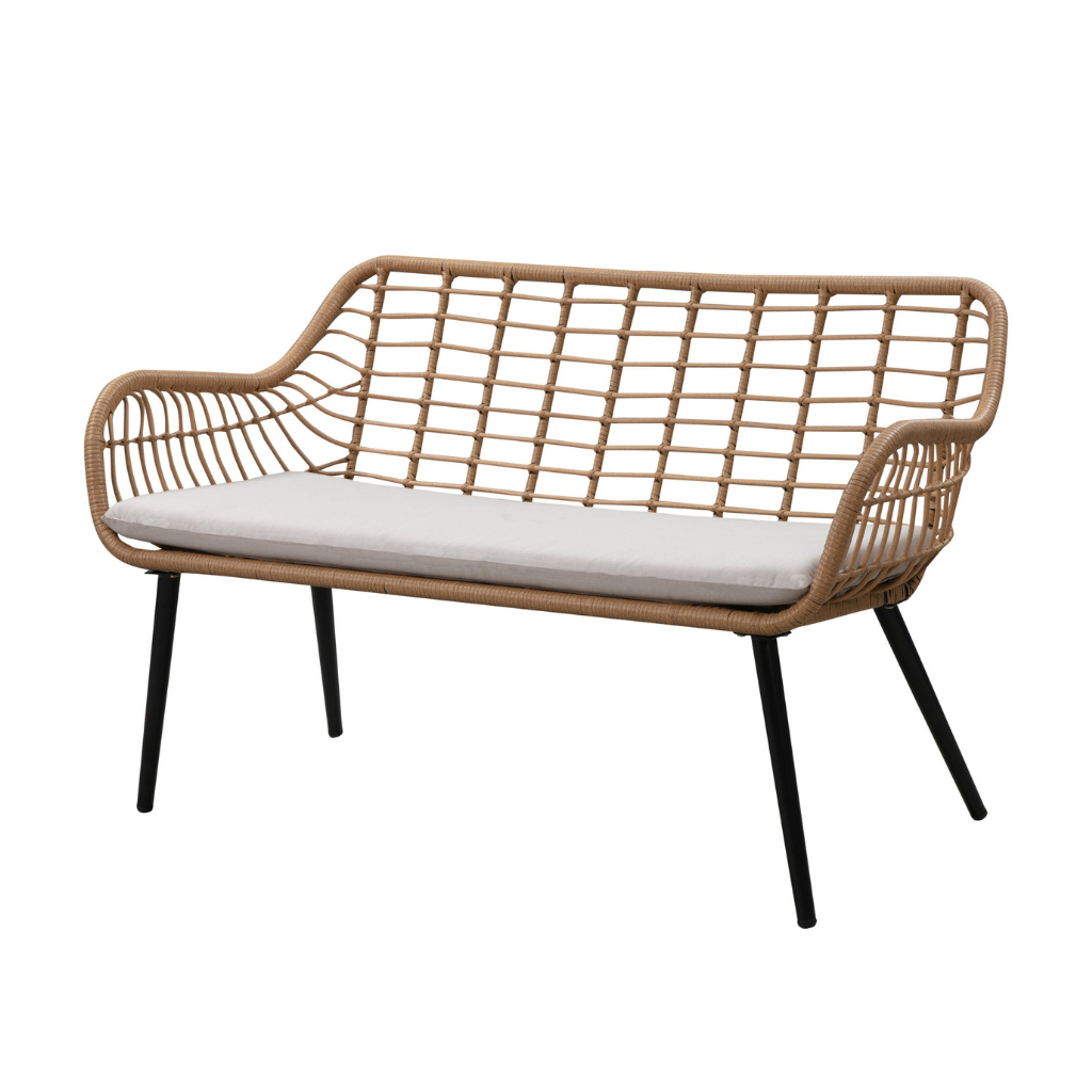 Ease up Loungebank 2-zits Cocoon Beige 128 x 68 x 78 cm