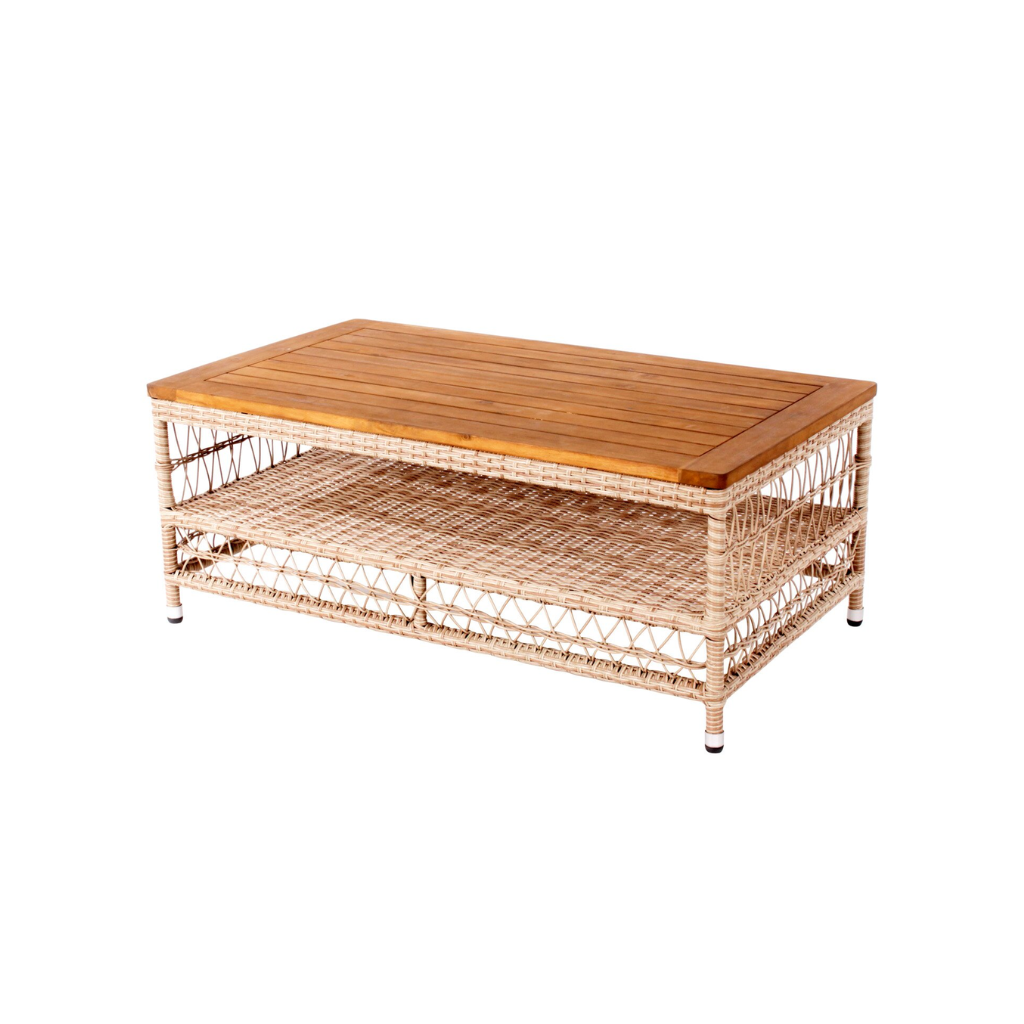 Royal Seasons Salontafel Mauritius Bruin 120 x 70 x 48 cm