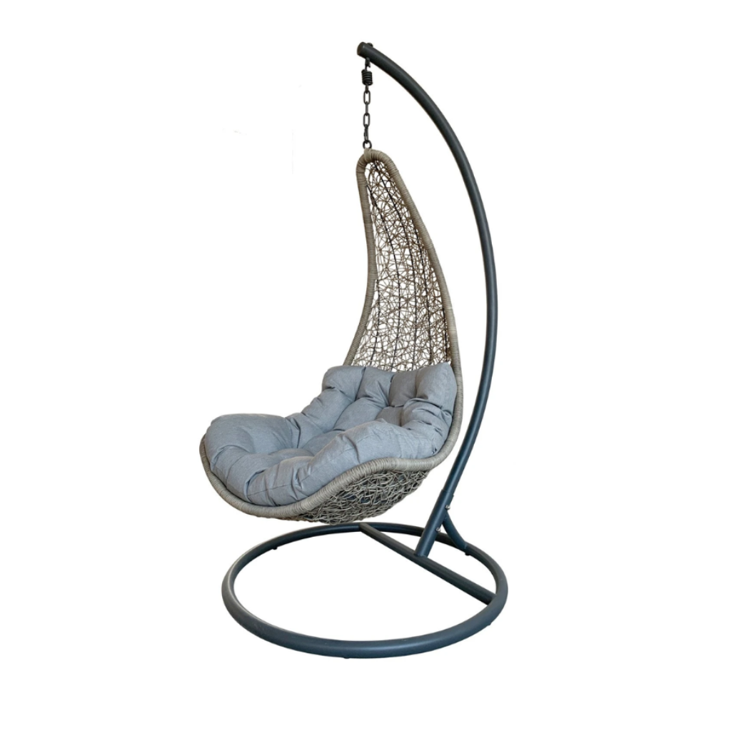 Royal Seasons Hangstoel Vogelnest Royal Beige 100 x 100 x 195 cm