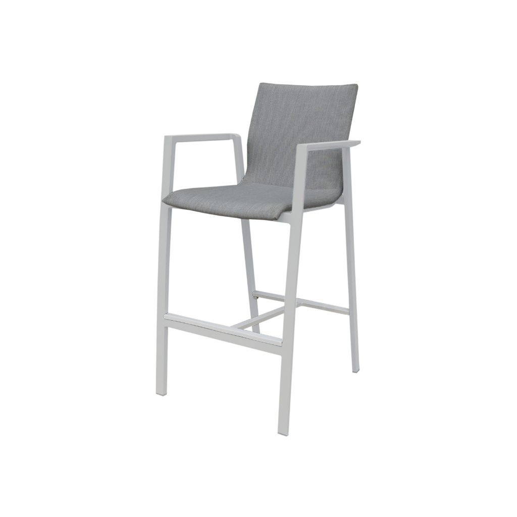 Royal Seasons Barstoel Rio Wit 55 x 59 x 107 cm