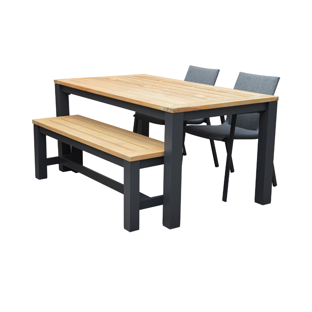 Royal Seasons Diningset Alora Zwart