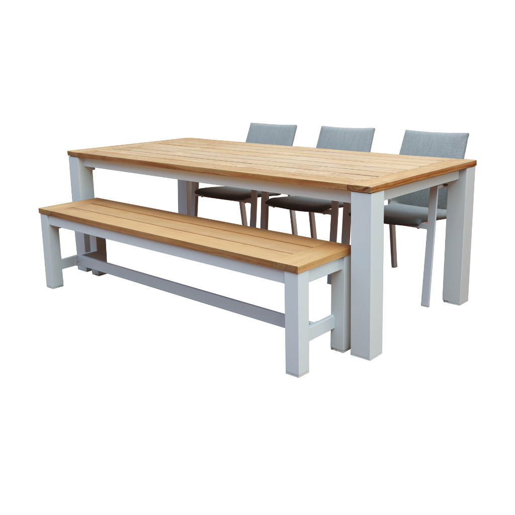 Royal Seasons Diningset 6-zits Riviera Grijs