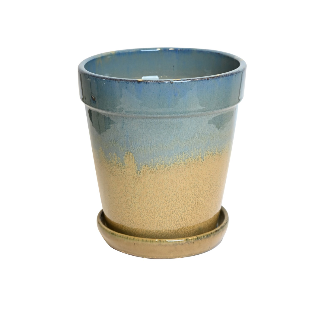 Pot met schotel Montana 16 x 17 cm