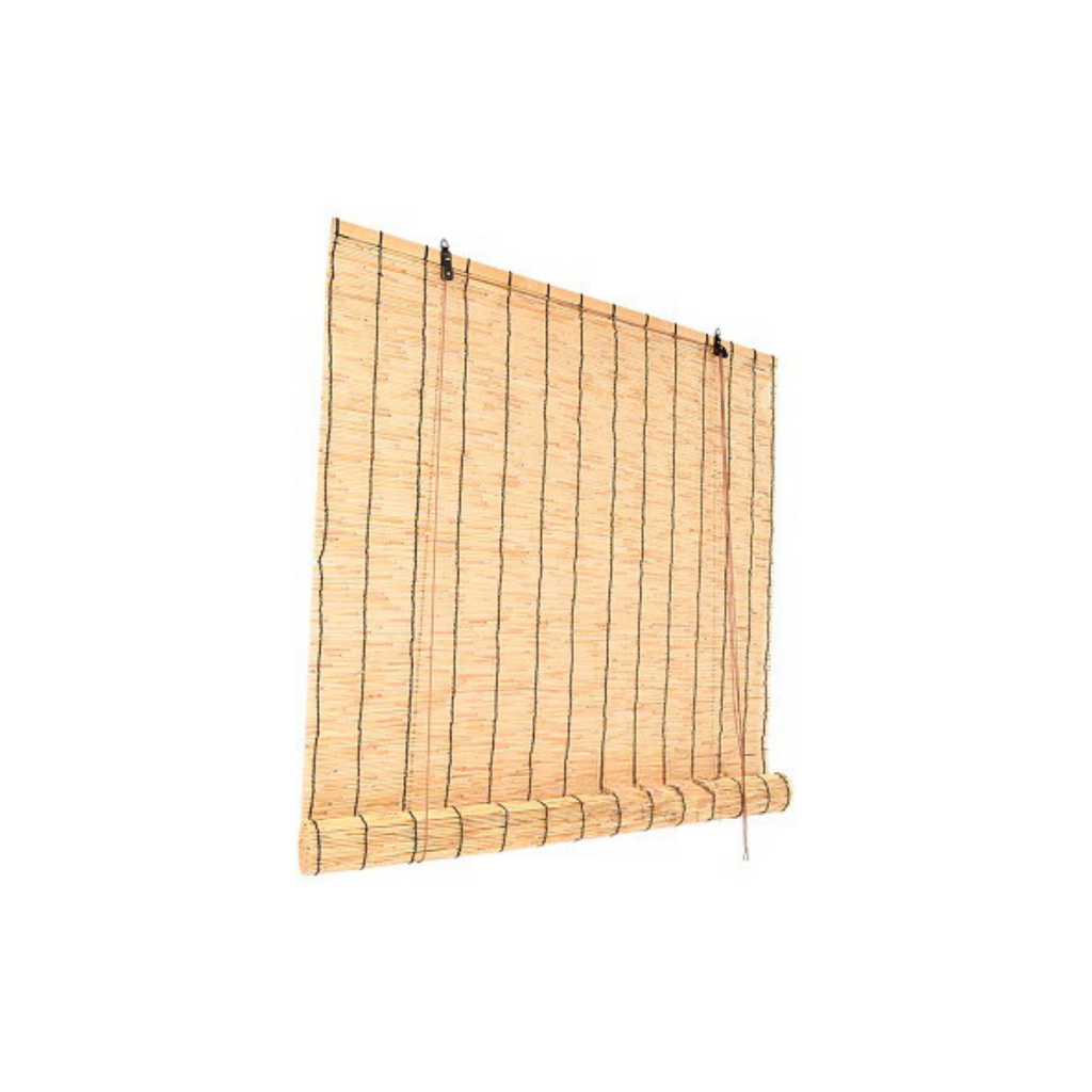 De Bosrand Rolgordijn Riet Naturel 120 x 180 cm