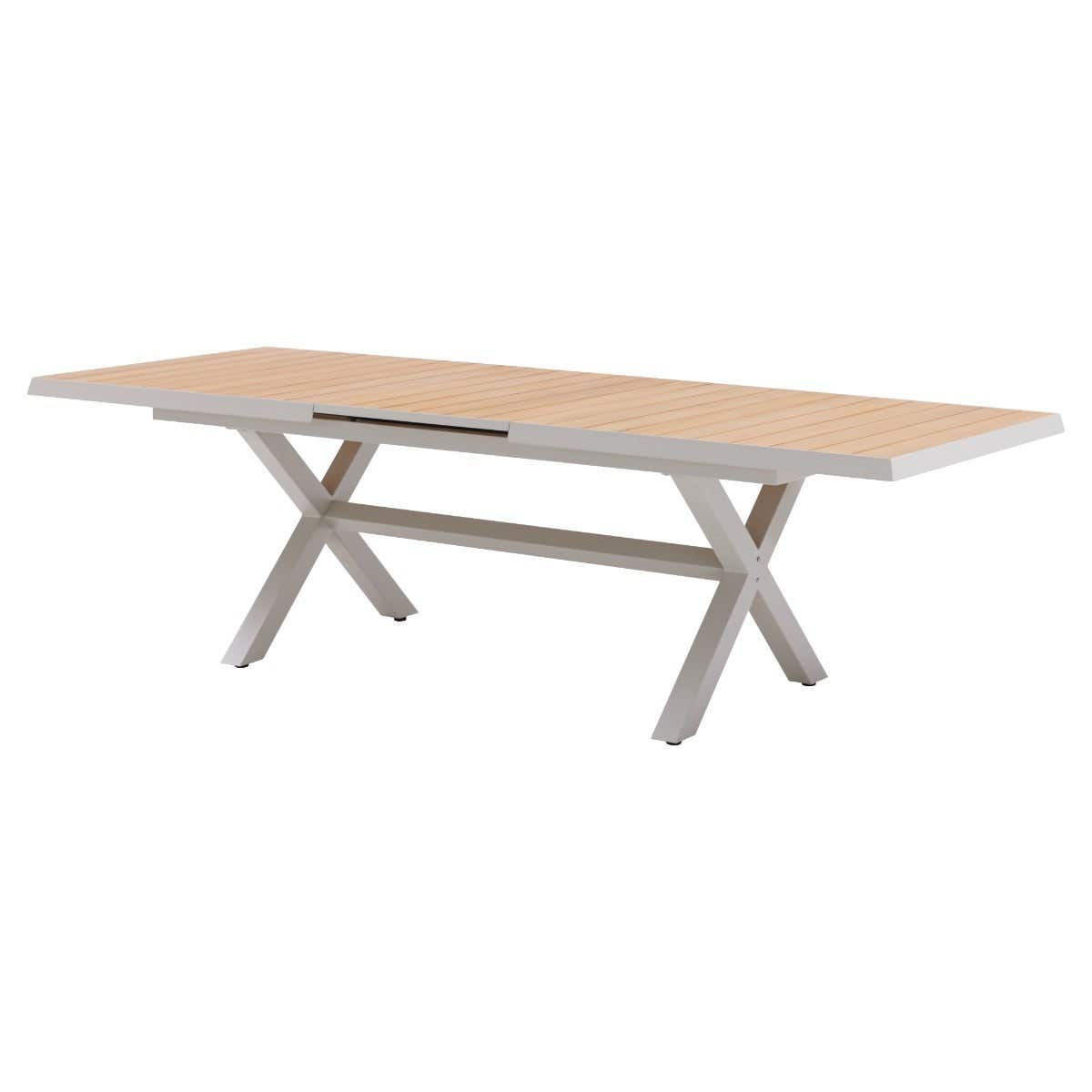 Royal Seasons Uitschuifbare tafel Bahia Beige 204/264 x 104 x 75 cm
