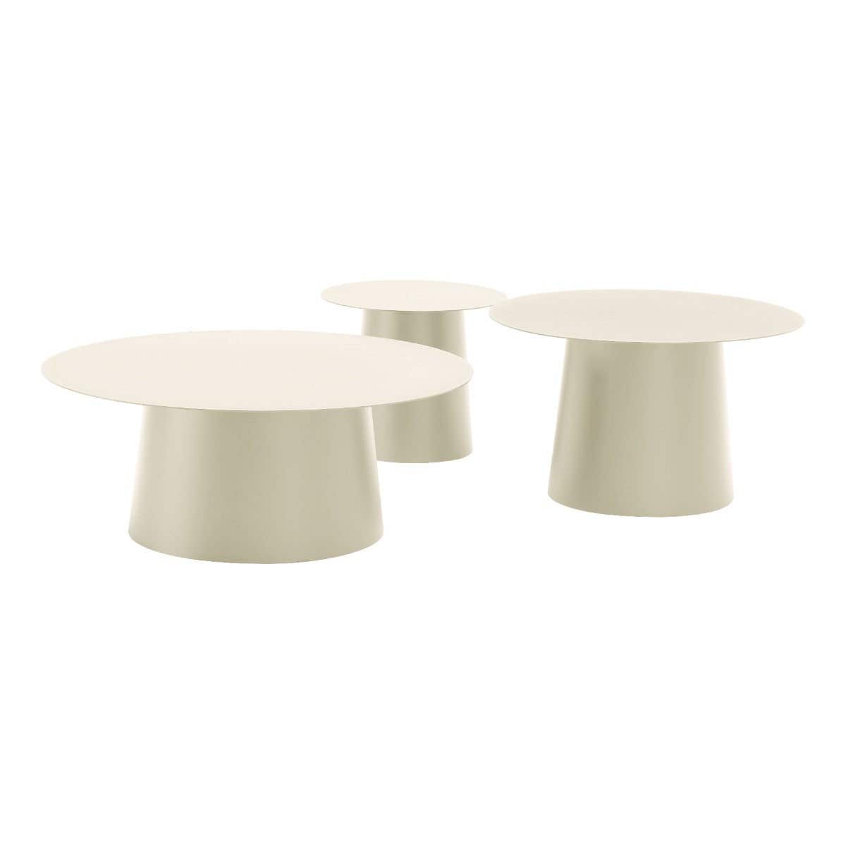 Royal Seasons Bijzettafel Ronda Beige 45 x 39 cm