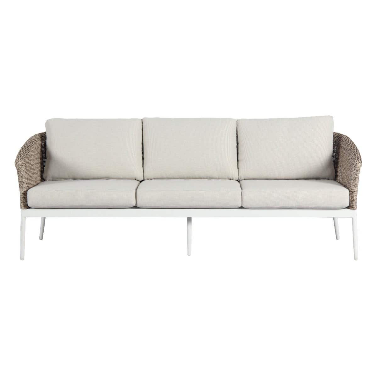 Royal Seasons Bank 3-zits Bloemendaal Wit 210 x 80 x 72 cm