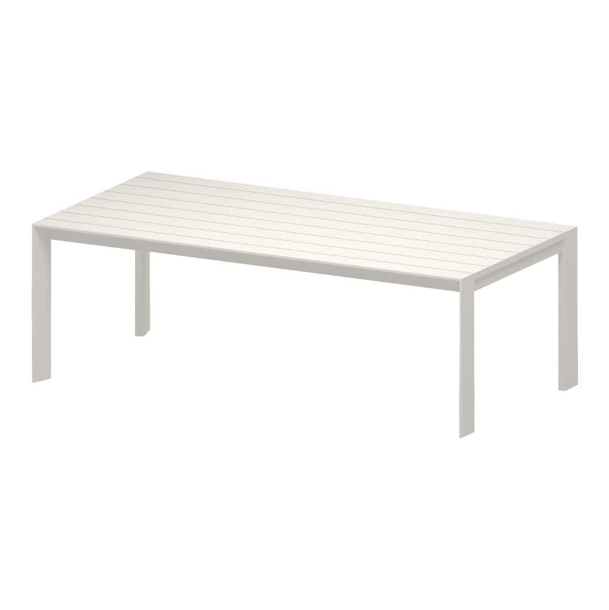 Royal Seasons Tafel Noordwijk Wit 220 x 97 x 75 cm
