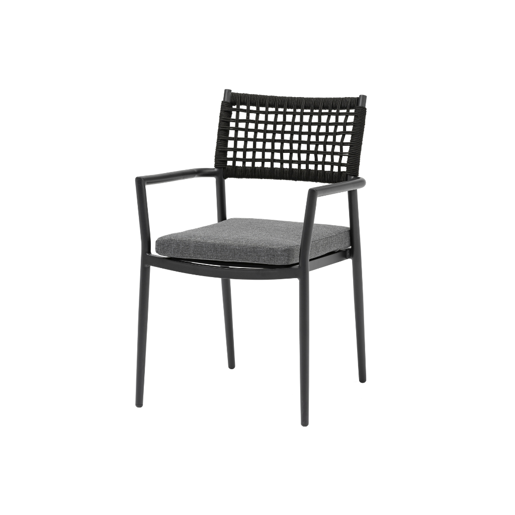Ease Up Liv dining stoel zwart