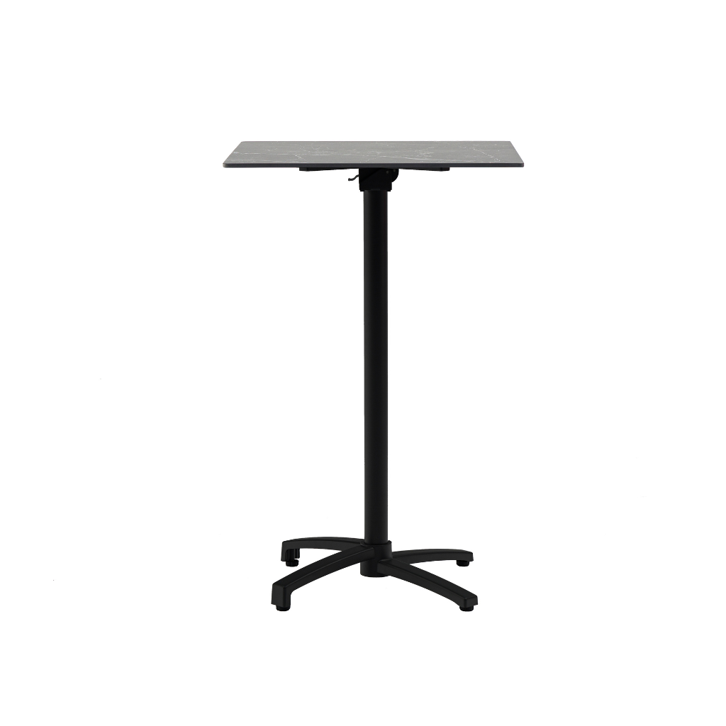 Ease Up Malmö bartafel zwart inklapbaar 70 x 110 cm
