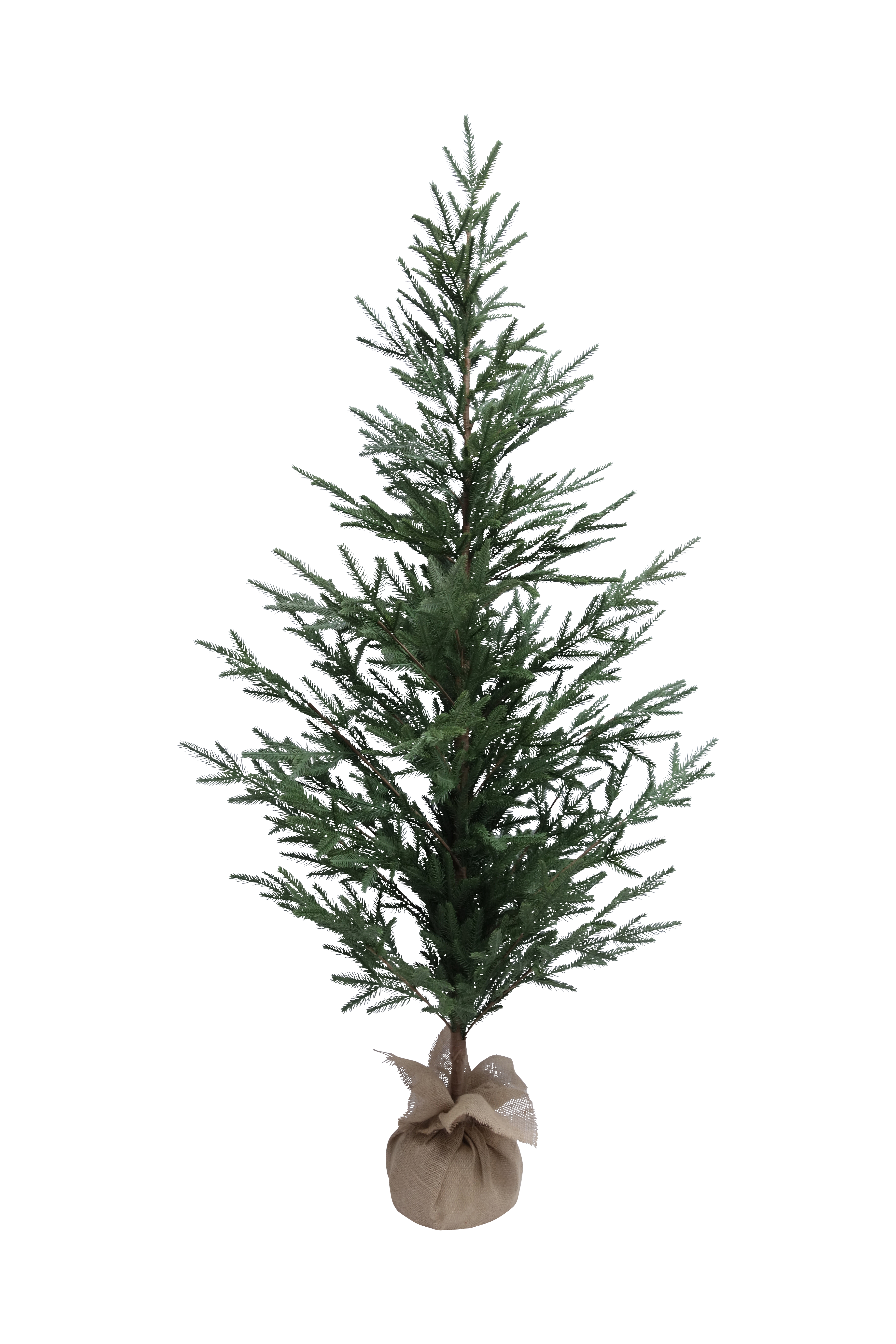 Black Box Trees kunstkerstboom burlap groen 75 x 180 cm
