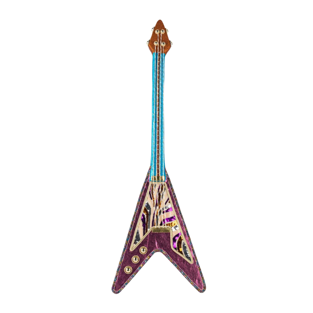 Gitaar roze 63 cm