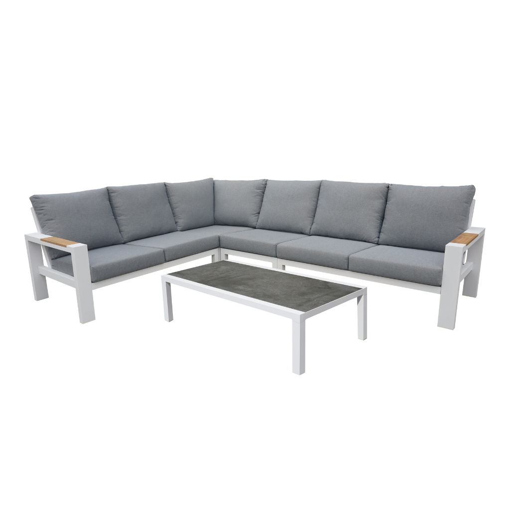 Royal Seasons Loungeset 6-zits Calais Grijs