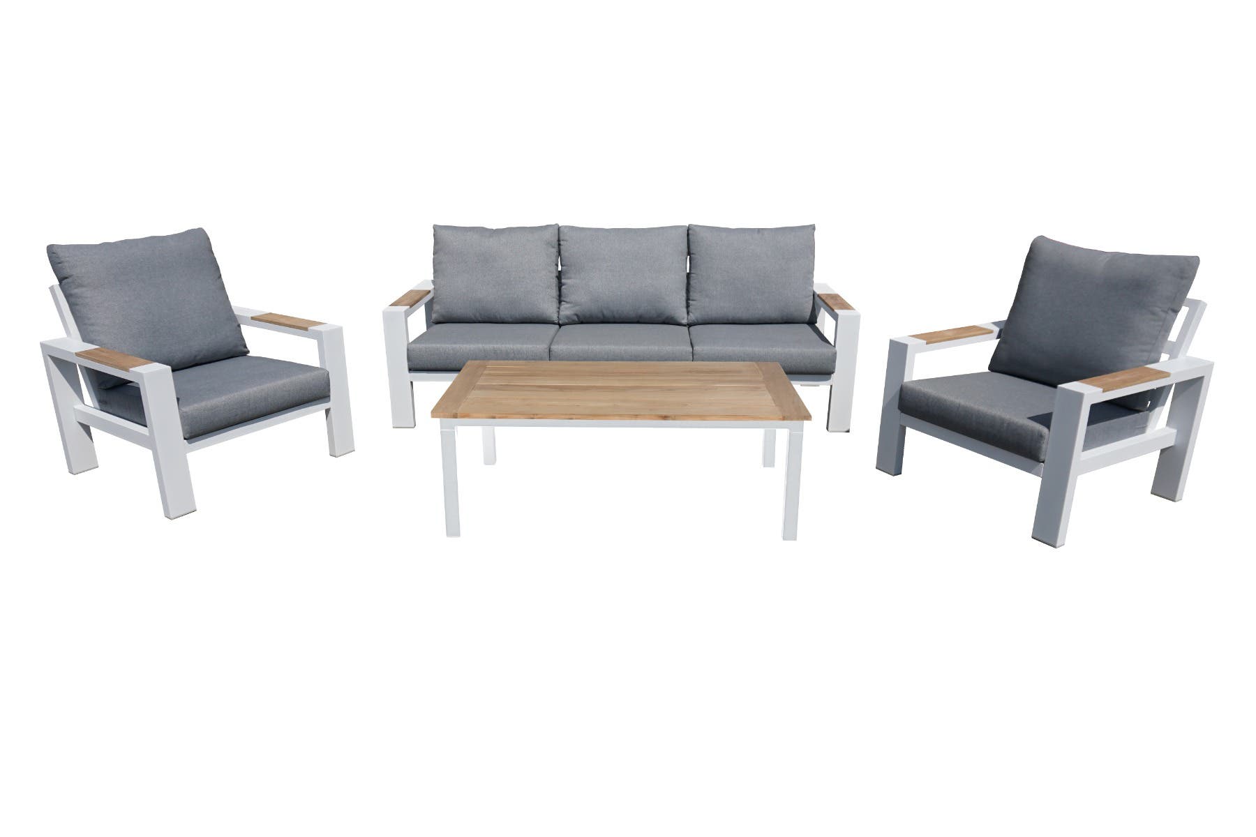 Royal Seasons Loungeset 5-zits Calais Grijs