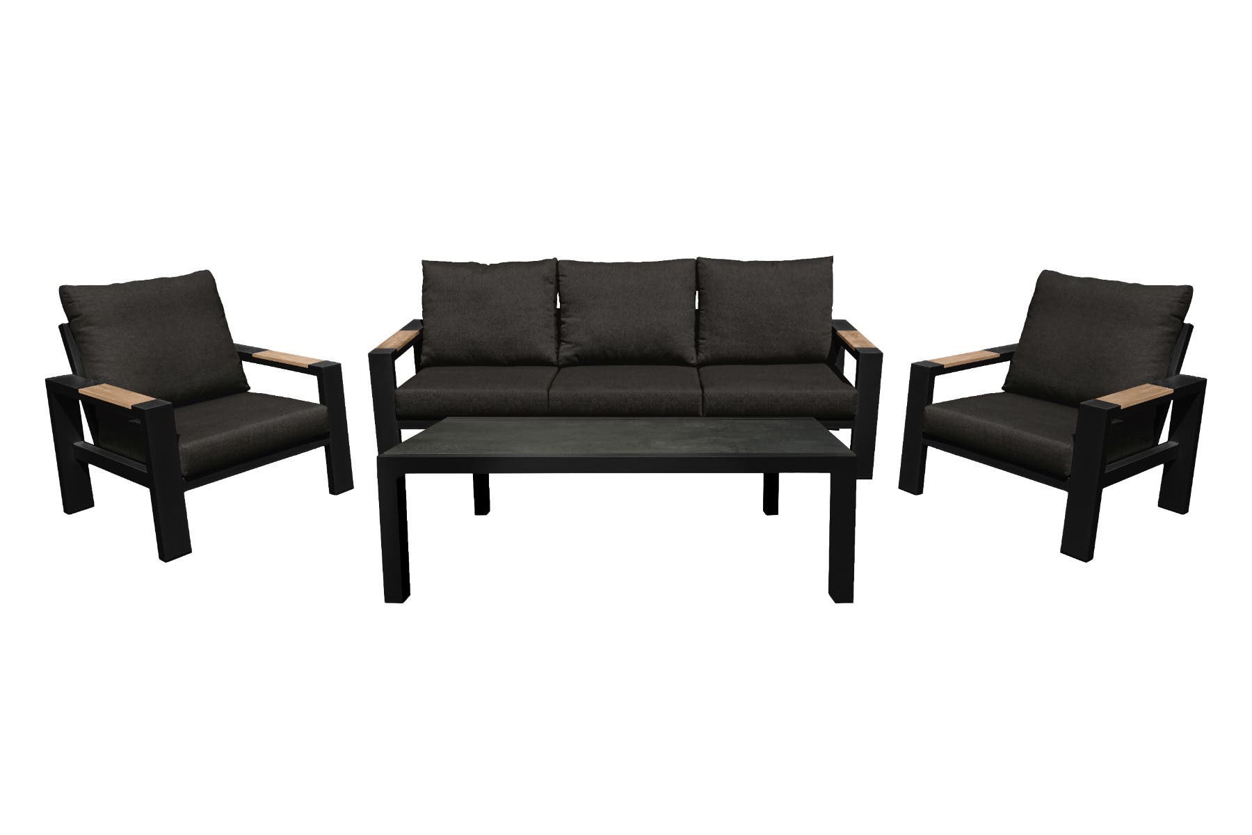 Royal Seasons Memphis loungeset keramisch tafelblad