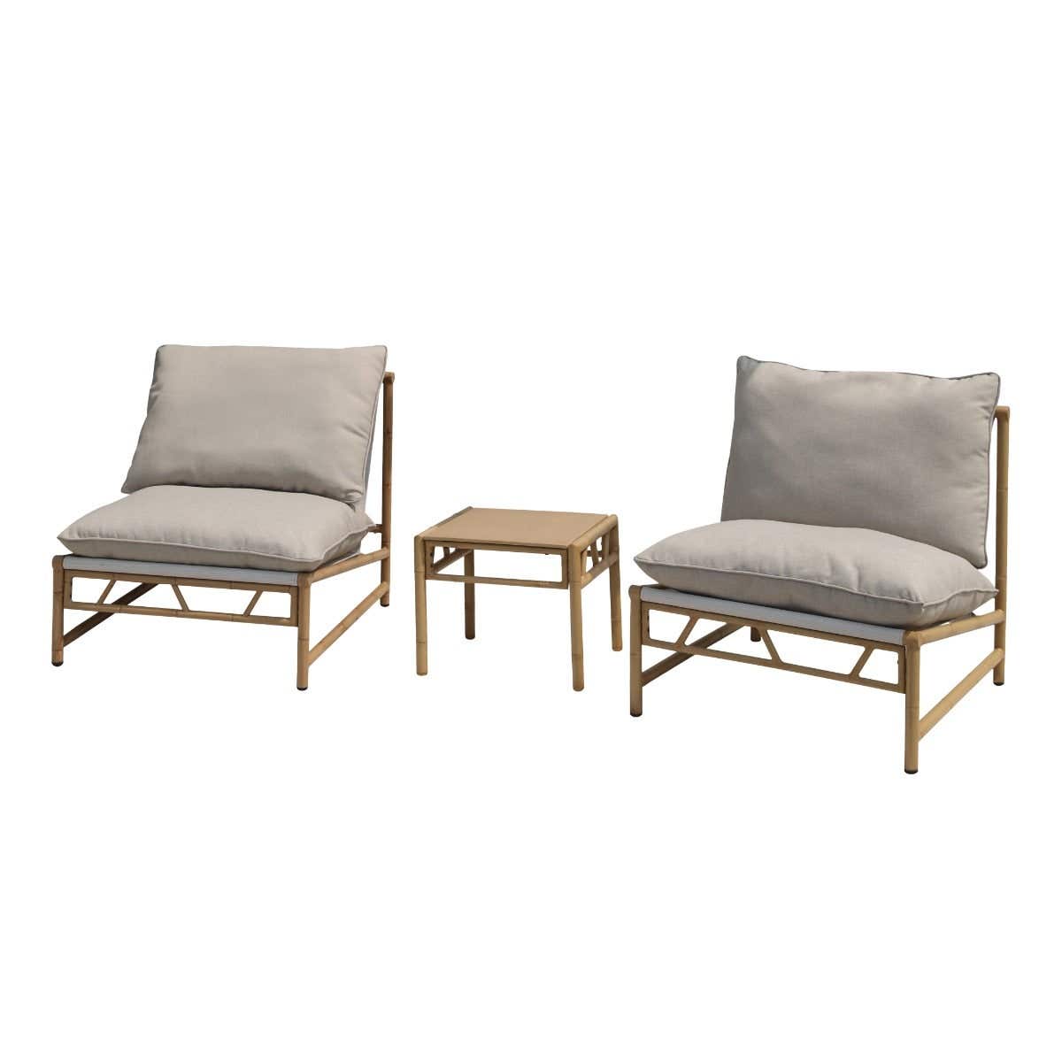 Ease up Loungeset 2-zits Sapa Naturel
