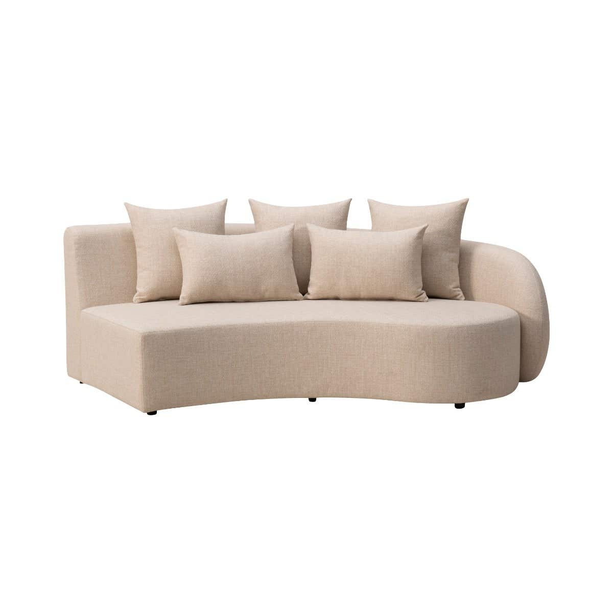 Royal Seasons Siësta 3-zitsbank arm rechts beige