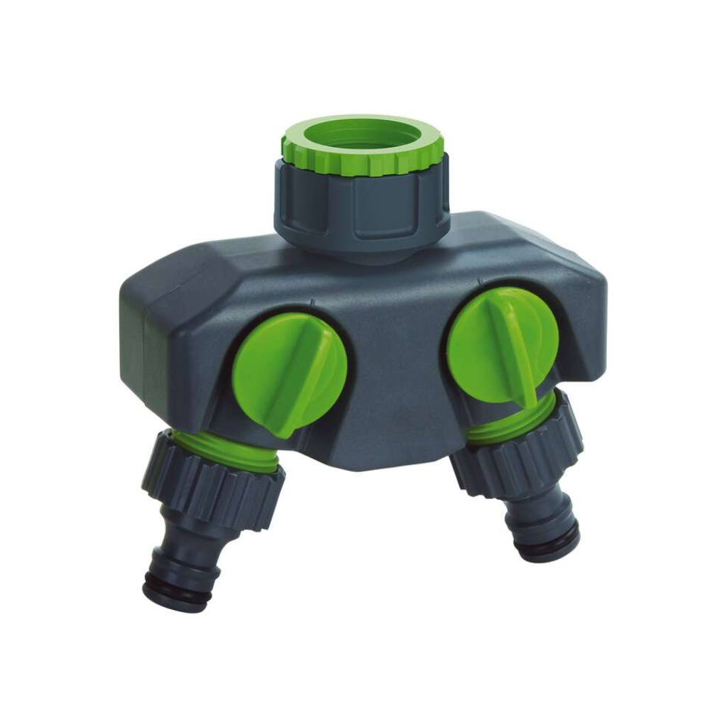 Garden Expert 2weg waterverdeler 3/4 en kraankoppeling