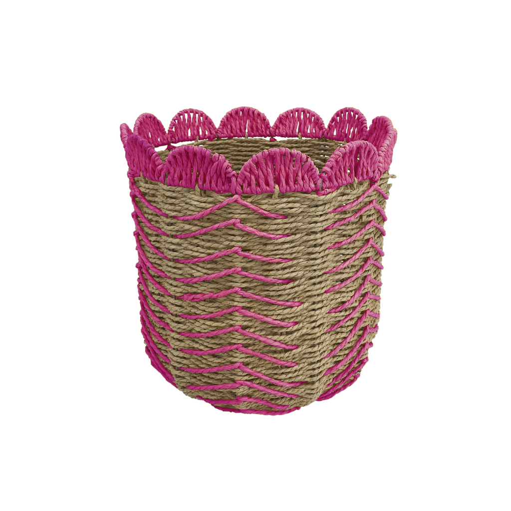 Mand D 35 x H 35 cm roze
