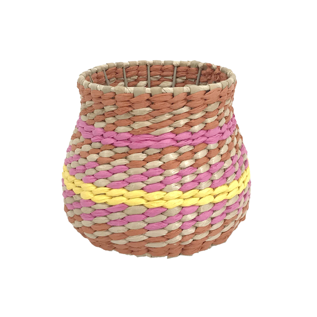 Pot Summer sunset met potliner 19 x 16 cm