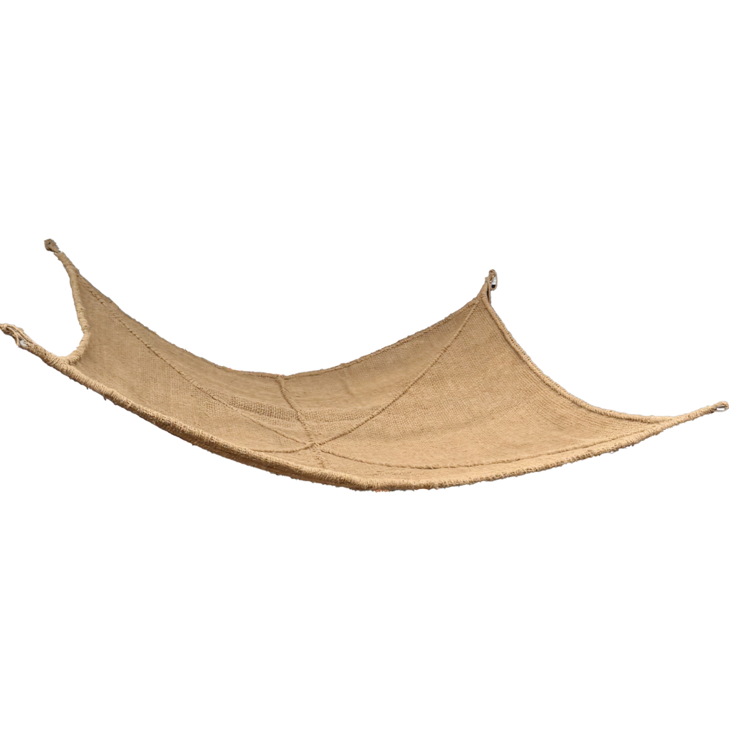 De Bosrand Schaduwdoek Kokosfiber Vierkant Naturel 300 x 300 cm