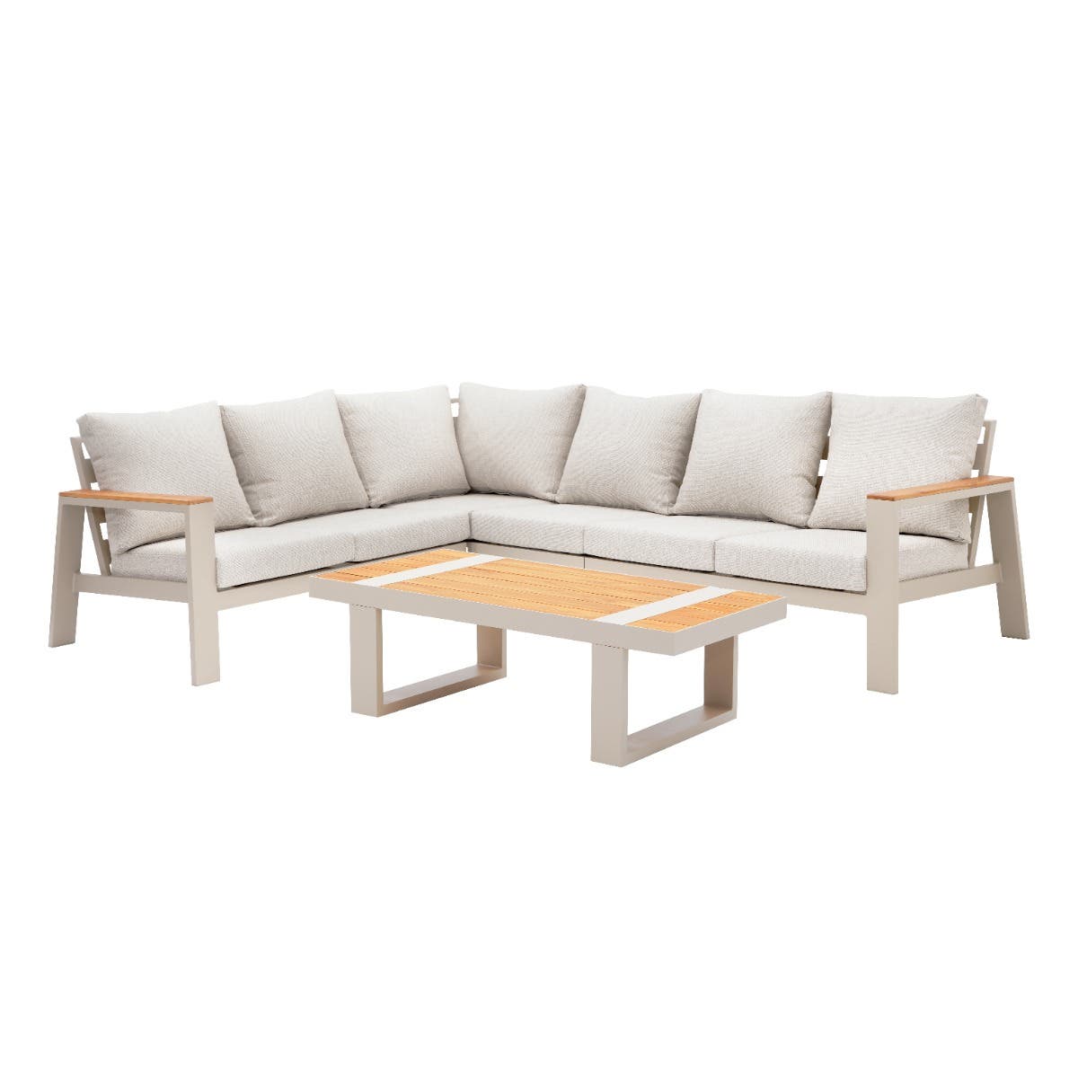 Royal Seasons Loungeset 6-zits Laos Beige