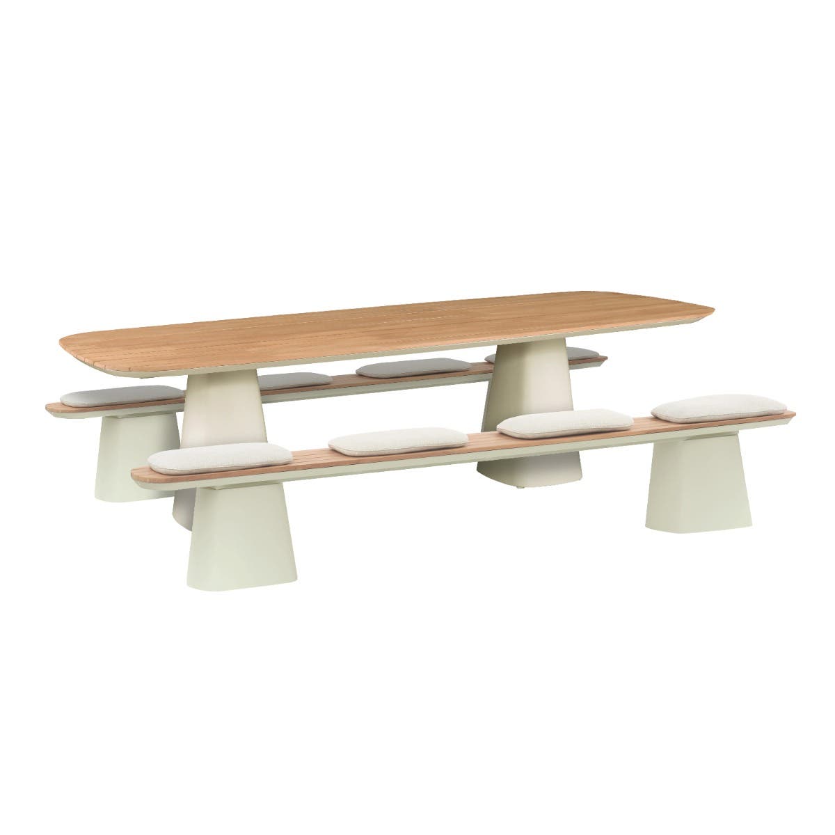 Royal Seasons Diningset 8-zits Marina Zand