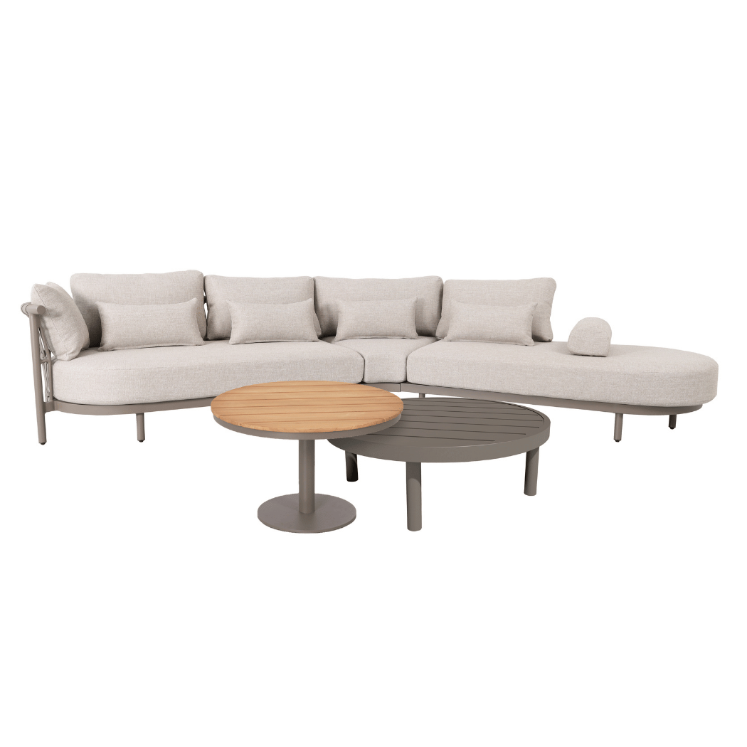 Royal Seasons Hoek-loungeset 4-zits Panama Espresso