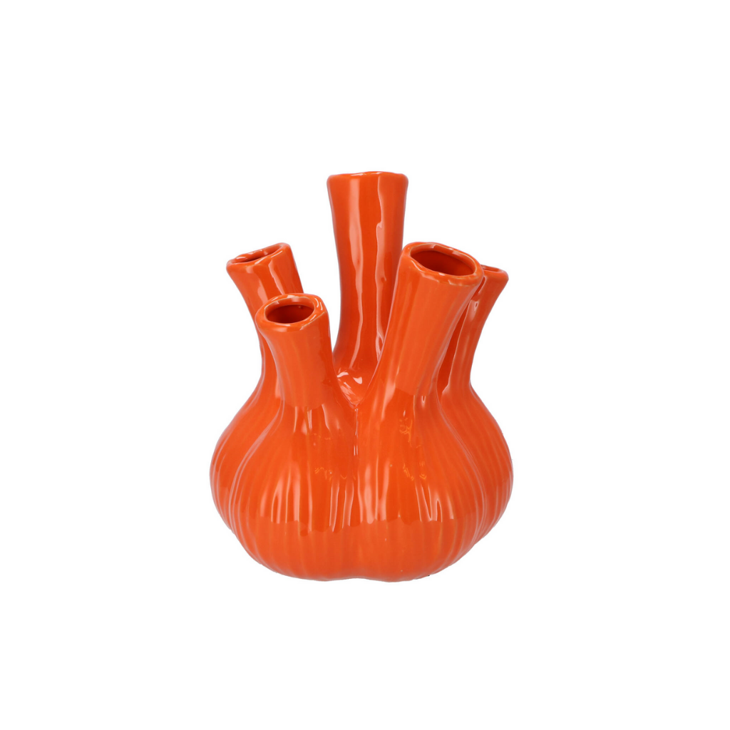 Aglio Vaas Shiny Orange