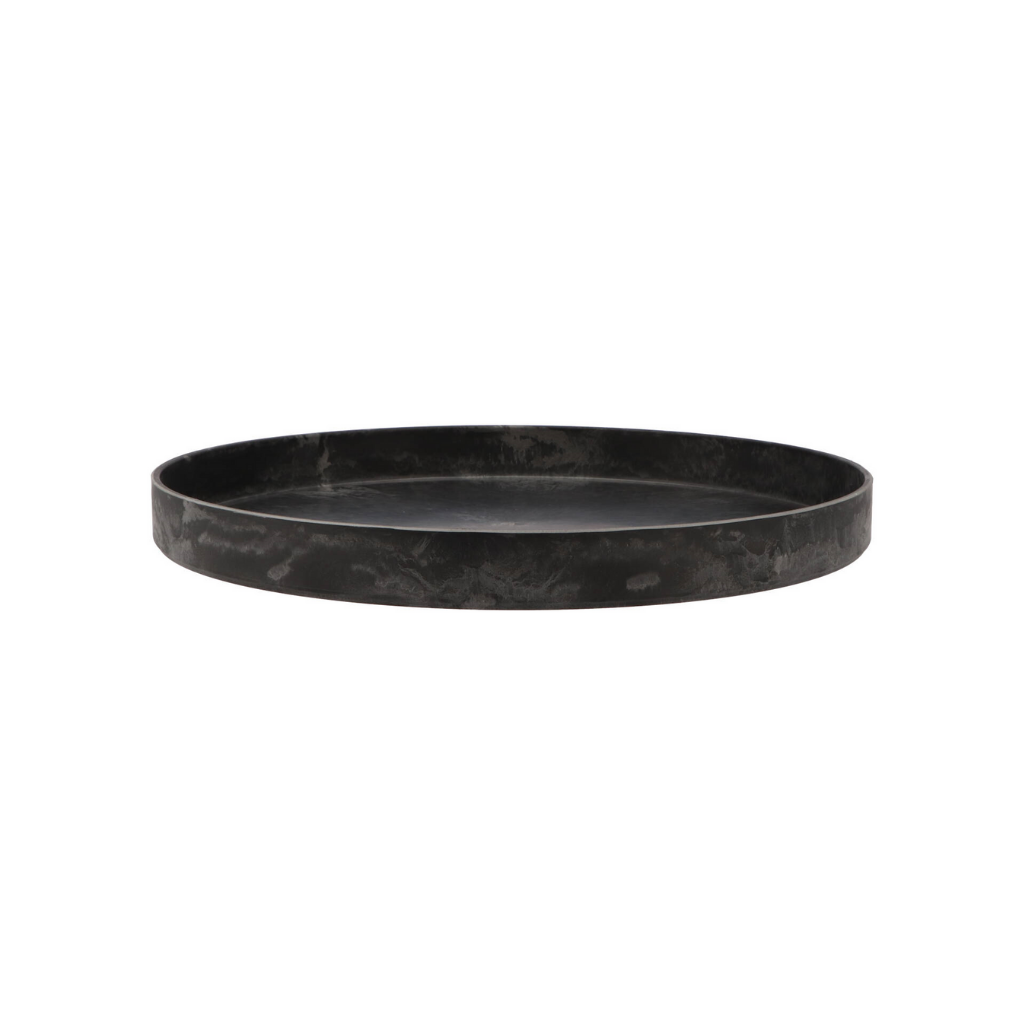Melamine Grey Tray 36 cm