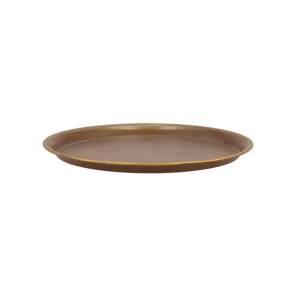 Tosca Plate Goud 35 cm