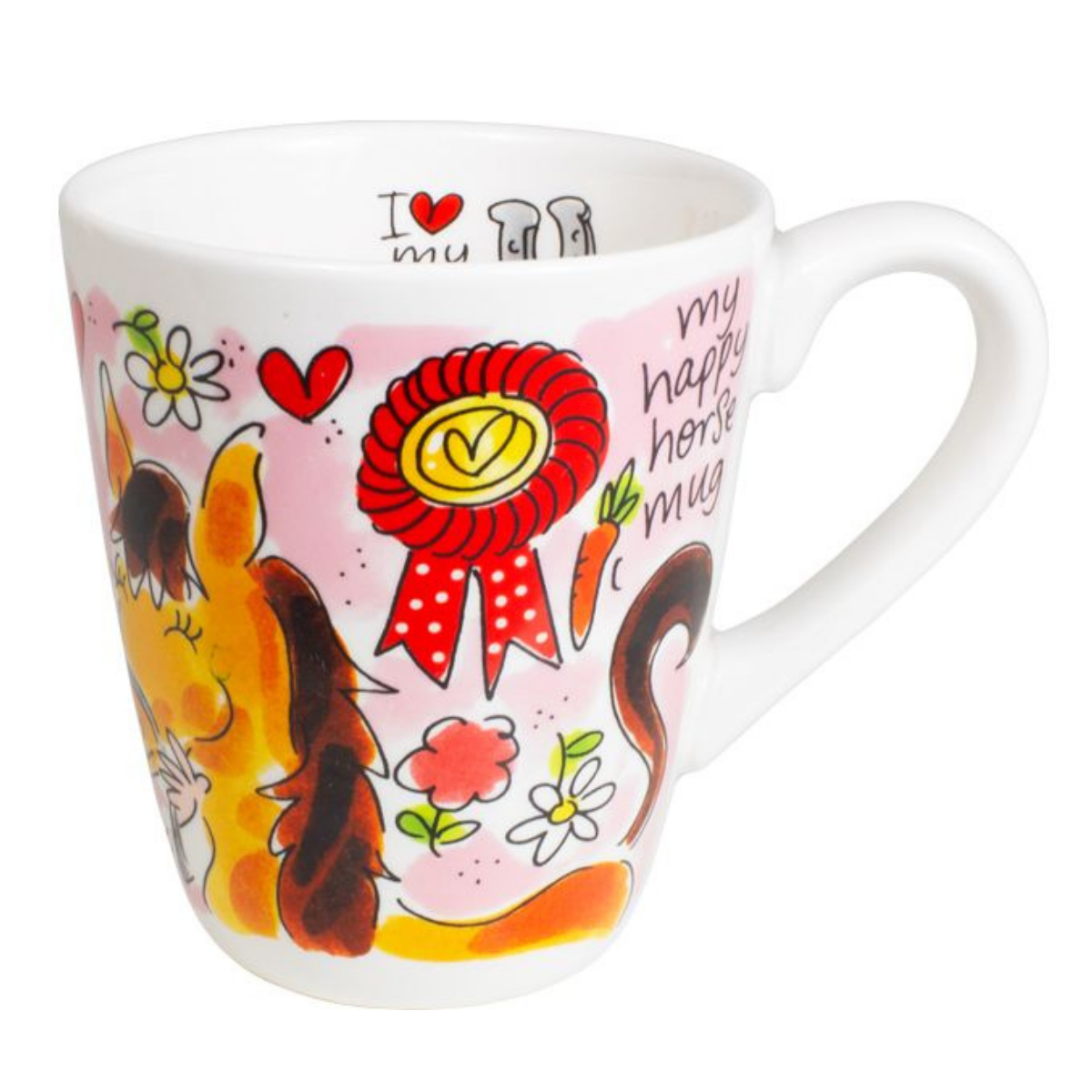 Blond Amsterdam Mok Dier Horse Lover 0.35 L