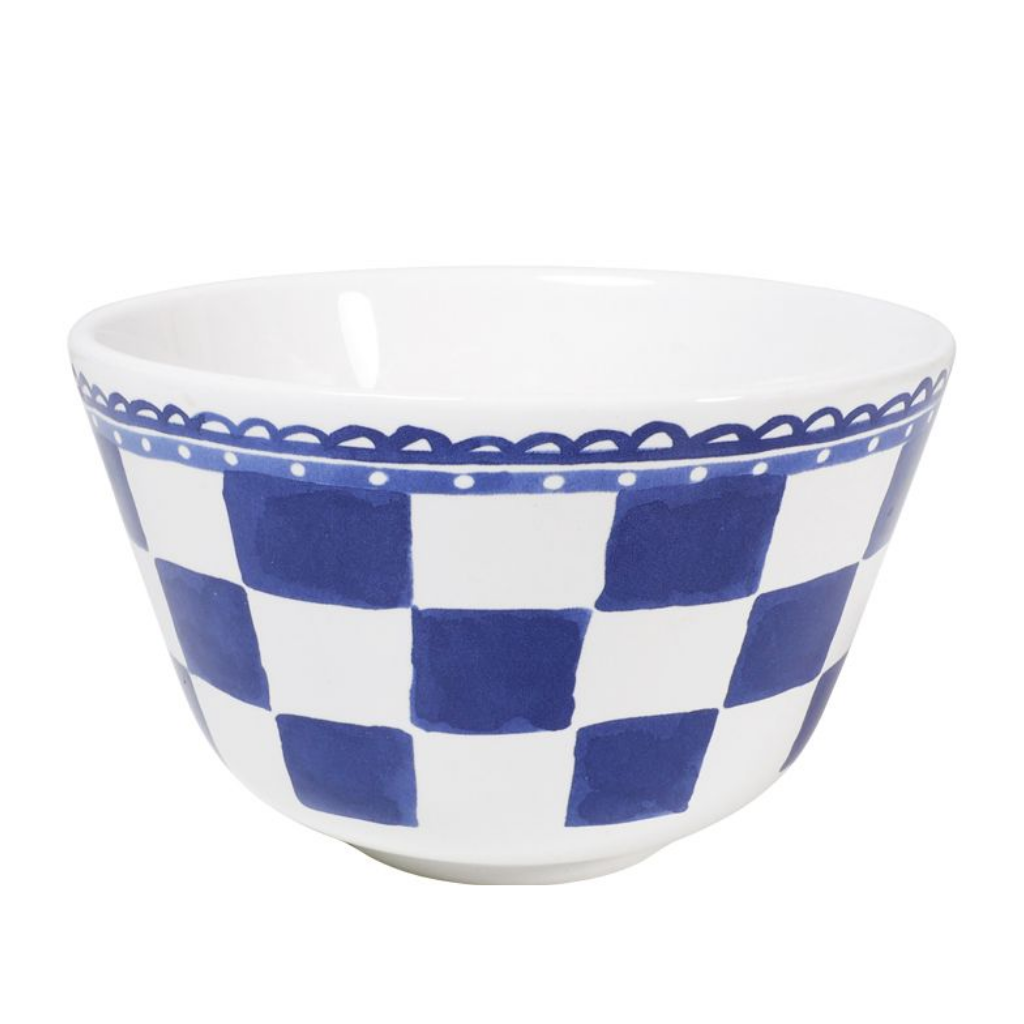 Blond Amsterdam Kom Delfts Blond Checkered 14 cm