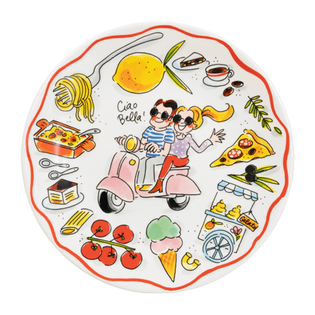 Blond Amsterdam Bord Pasta Italia 22 cm