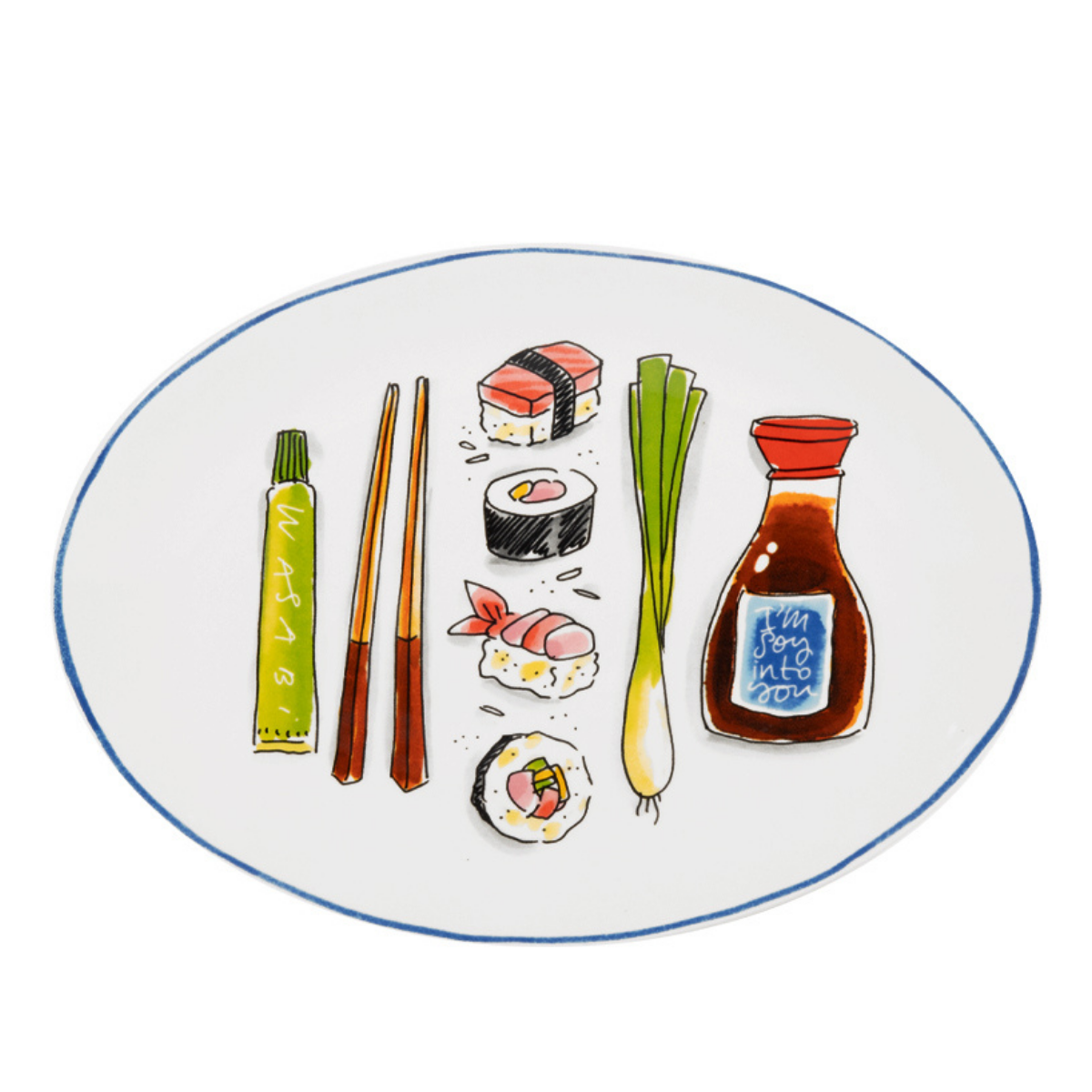 Blond Amsterdam Schaal Sushi Sushi 27 cm