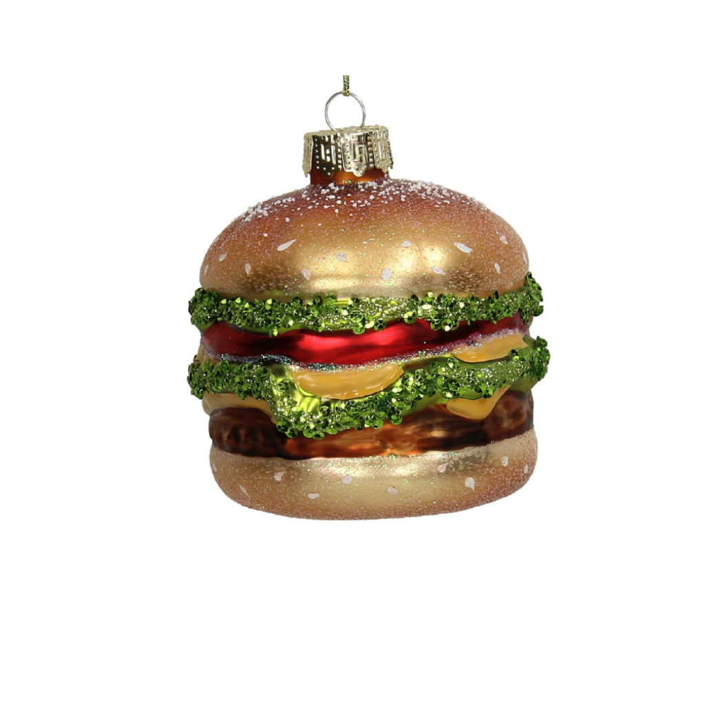Kersthanger Hamburger Glas Mix 9.7 cm