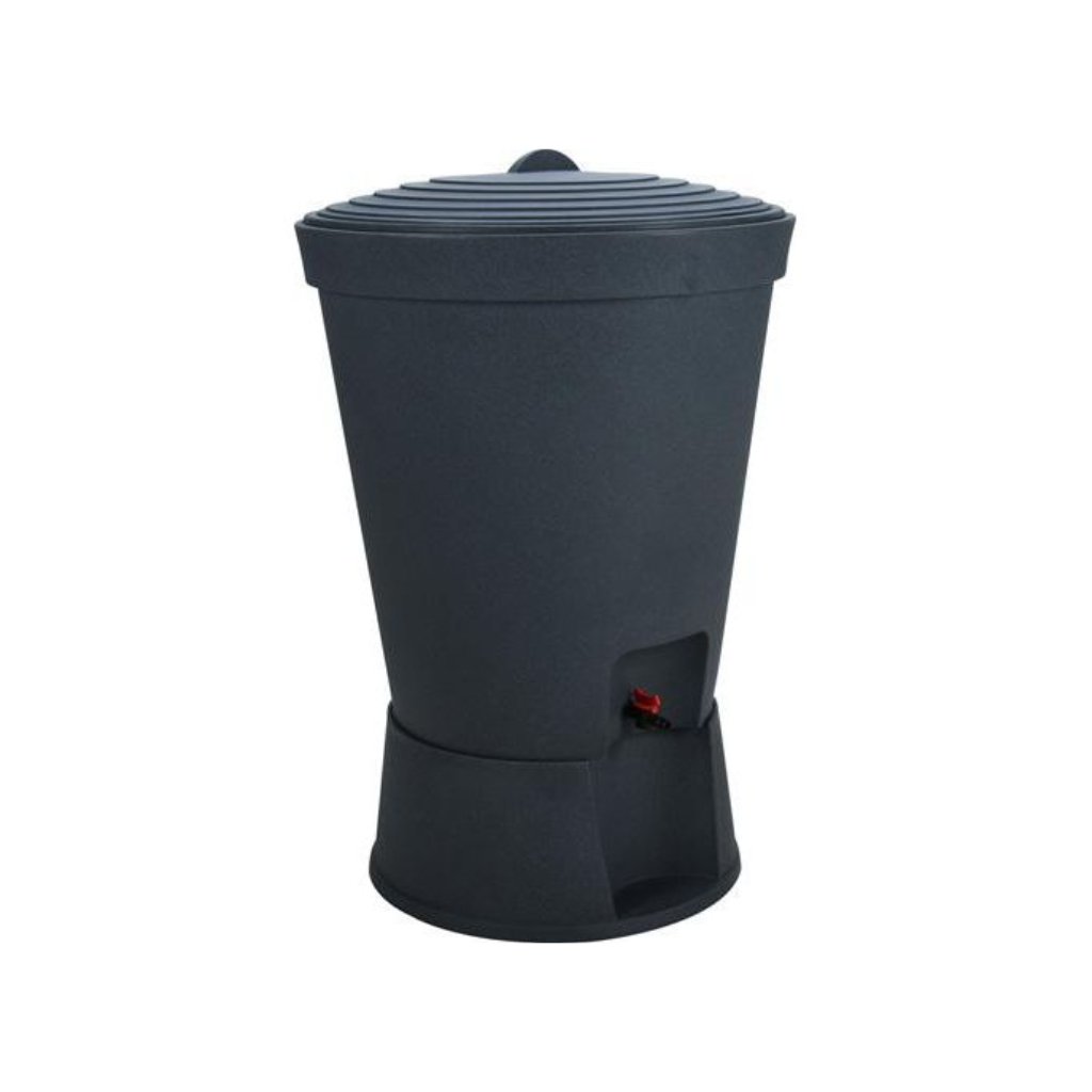 Regenton met Deksel en Sokkel 120L