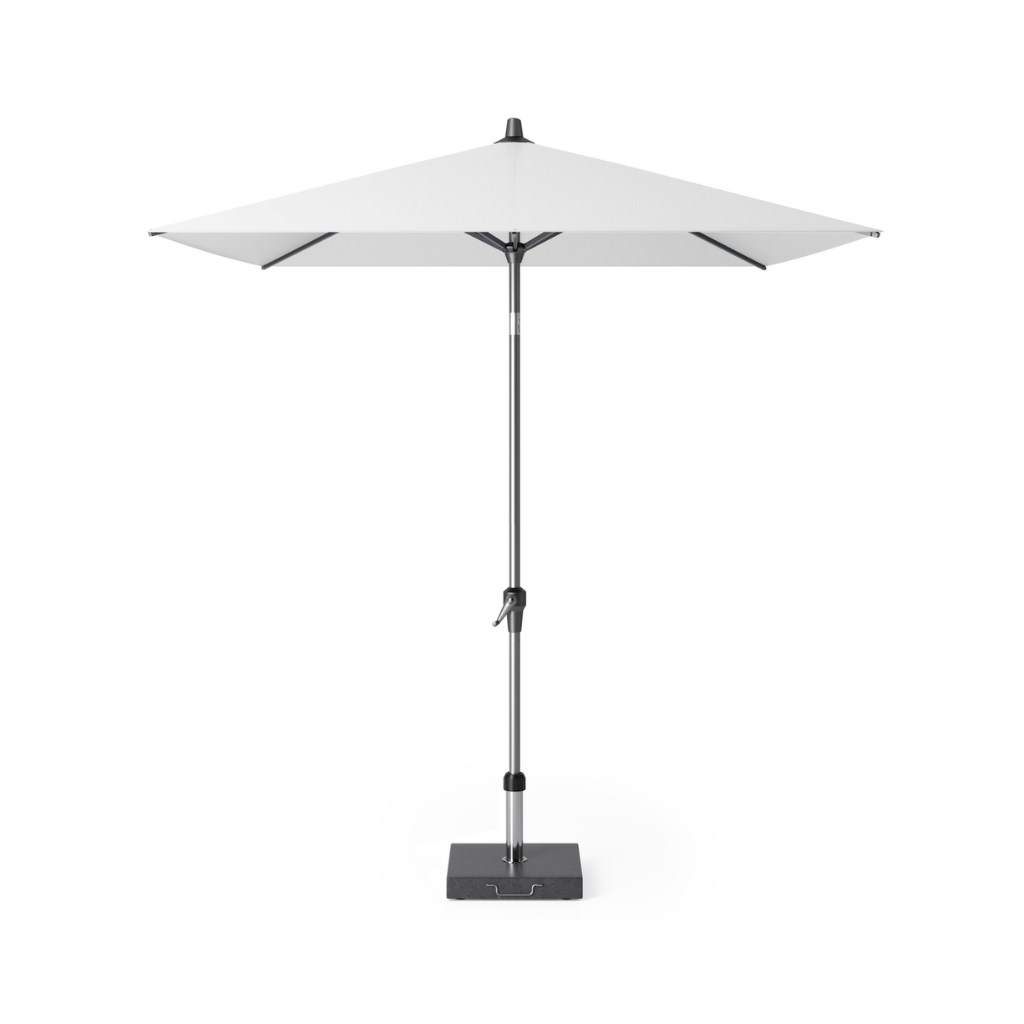 Platinum Riva Stokparasol White 2.5 x 2 m
